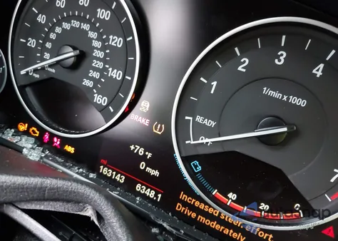 2015 BMW 328I из США, поврежденный, VIN WBA3A5C51FP604345